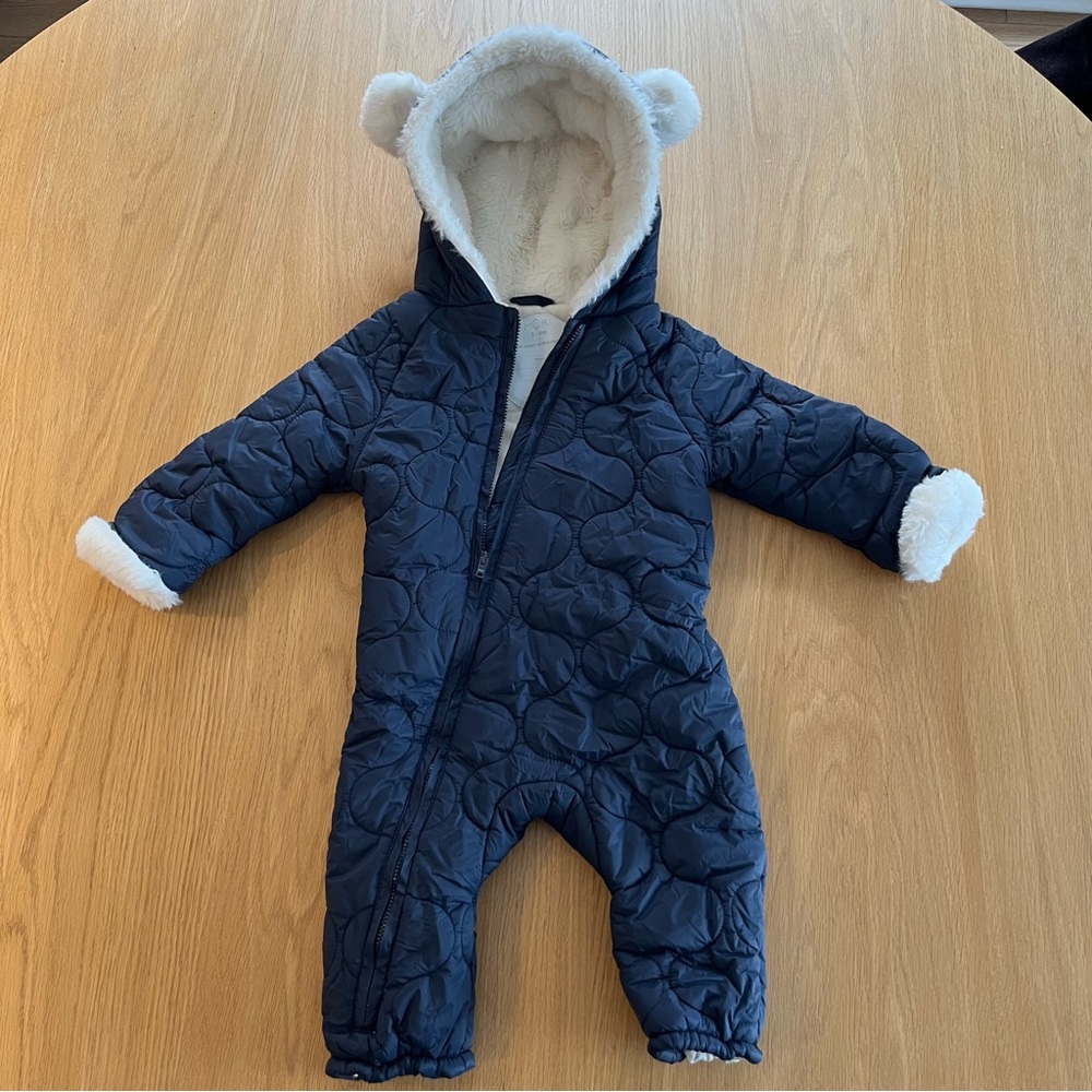 MORI Waterproof Quilted Snowsuit Coat